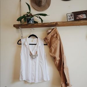 Anthropologie Pilcro relaxed chino